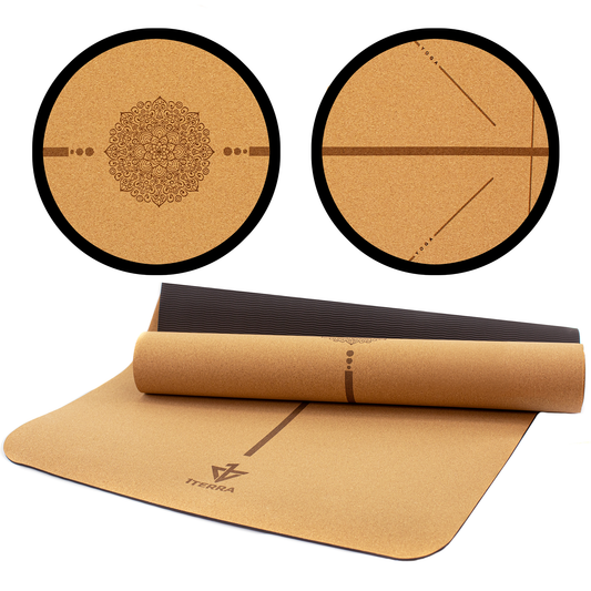 PureAlign Cork Yoga Mat